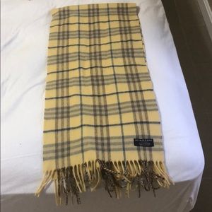 100% authentic Burberry cashmere scarf